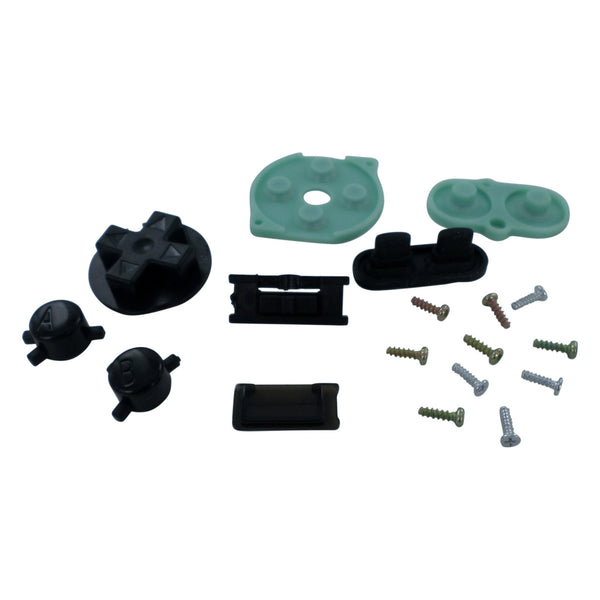 Replacement housing shell case repair kit for Nintendo Game Boy Color GBC (Colour) - White | ZedLabz