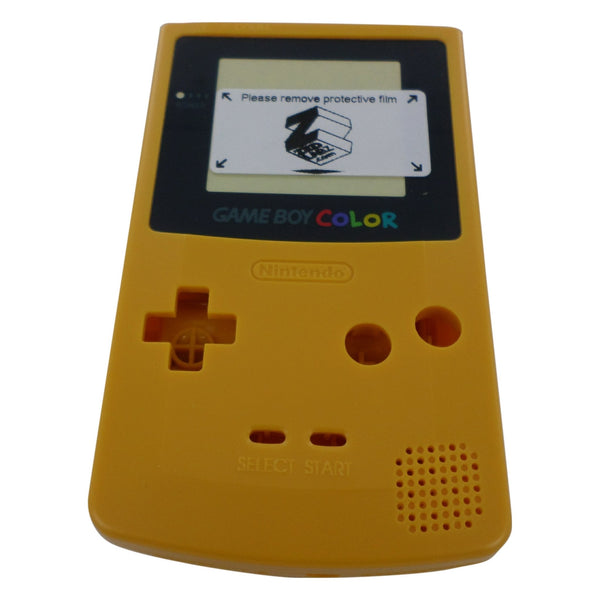 Replacement housing shell case repair kit for Nintendo Game Boy Color GBC (Colour) - Yellow | ZedLabz