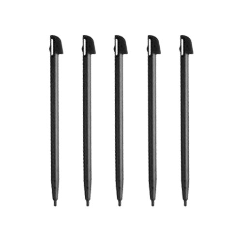 Stylus for Nintendo Wii U gamepad slot in touch screen pens - 5 pack black | ZedLabz