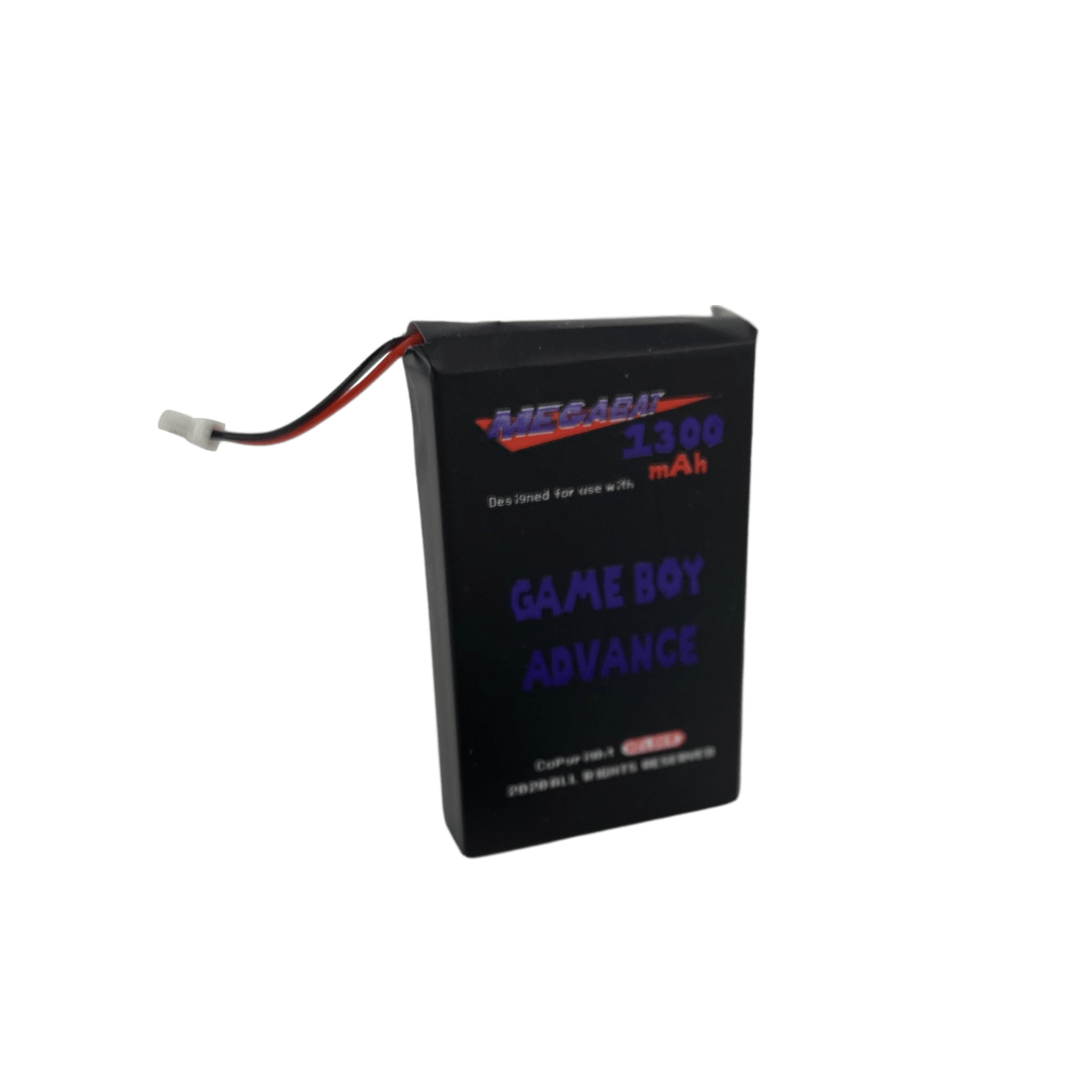 USB C battery pack for Nintendo Game Boy Advance by Helder 1300 Mah rechargable Lipo mod GBA | Helders Game Tech