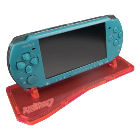 Display stand for Sony PSP console Hatsune Special Edition - Clear Pink | Rose Colored Gaming