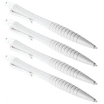 Large Ergonomic Touch Screen Stylus Pen - 4 Pack White | ZedLabz