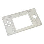 Faceplate for Game Boy Macro console (Nintendo DS Lite mod) - Frosted clear black | Retro game restore