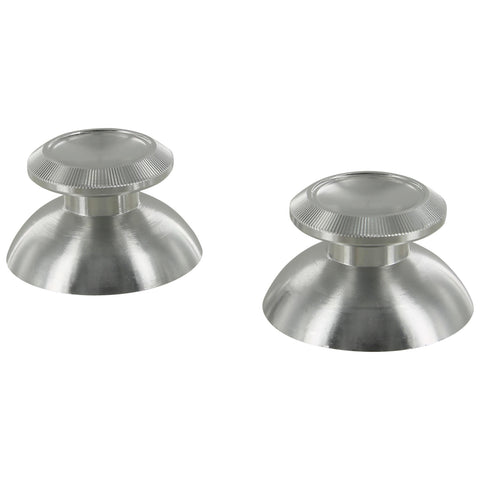 ZedLabz aluminium alloy metal analog thumbsticks for Sony PS4 controllers - silver