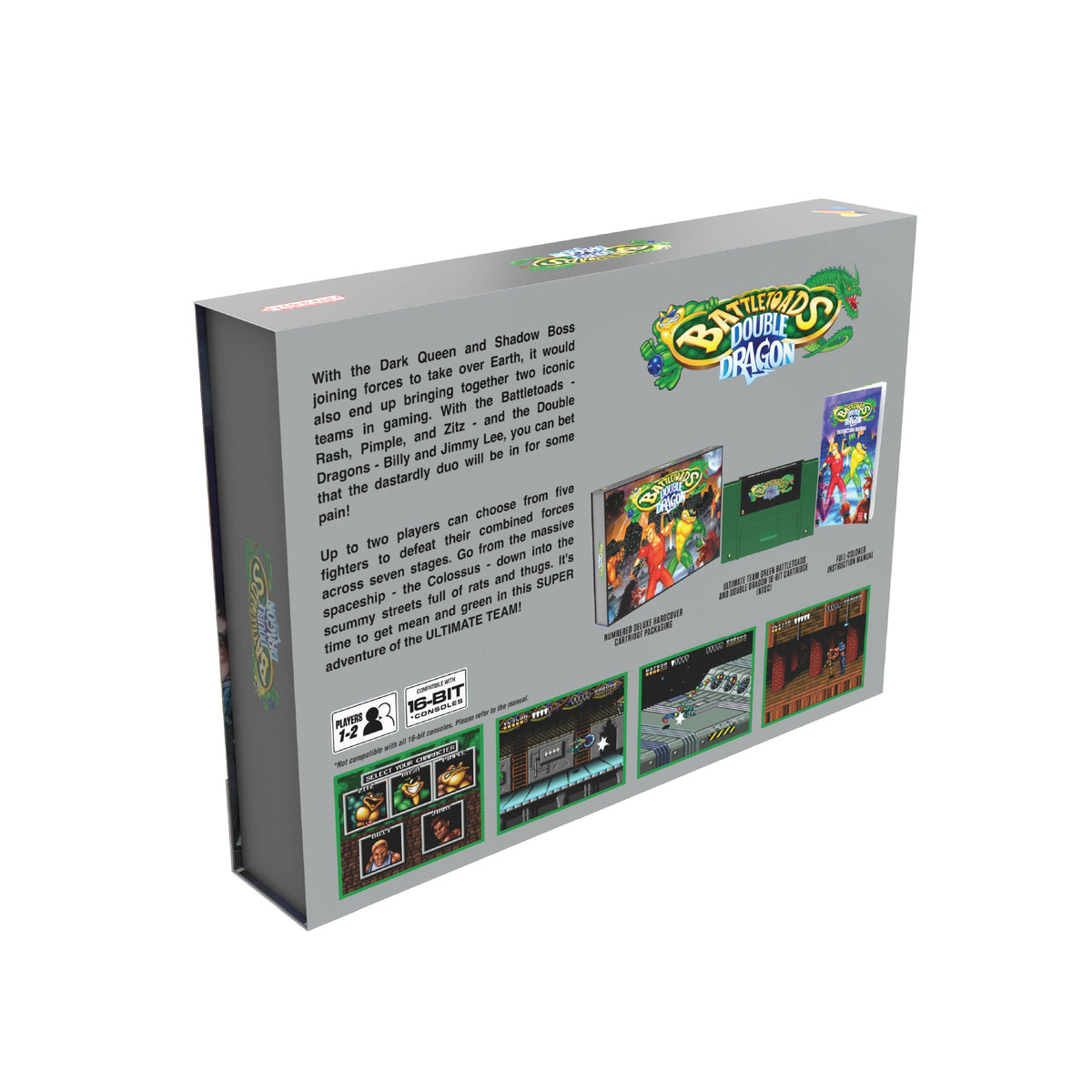 Battletoads Double Dragon Collectors edition for Nintendo SNES PAL | Retro-bit Publishing