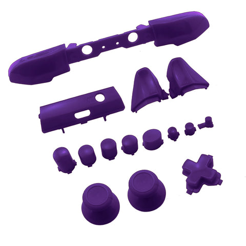 Full Button Set For Xbox One Slim 1708 Controllers - Purple | ZedLabz