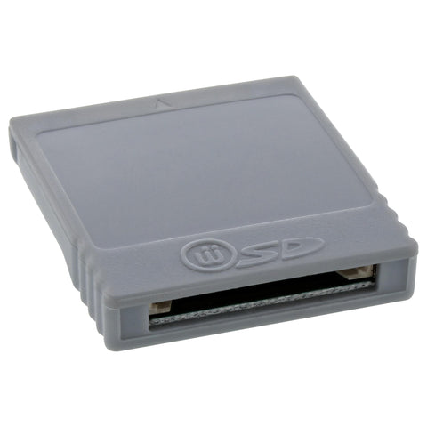 SD memory card adapter for Nintendo Wii & GameCube - Grey | ZedLabz