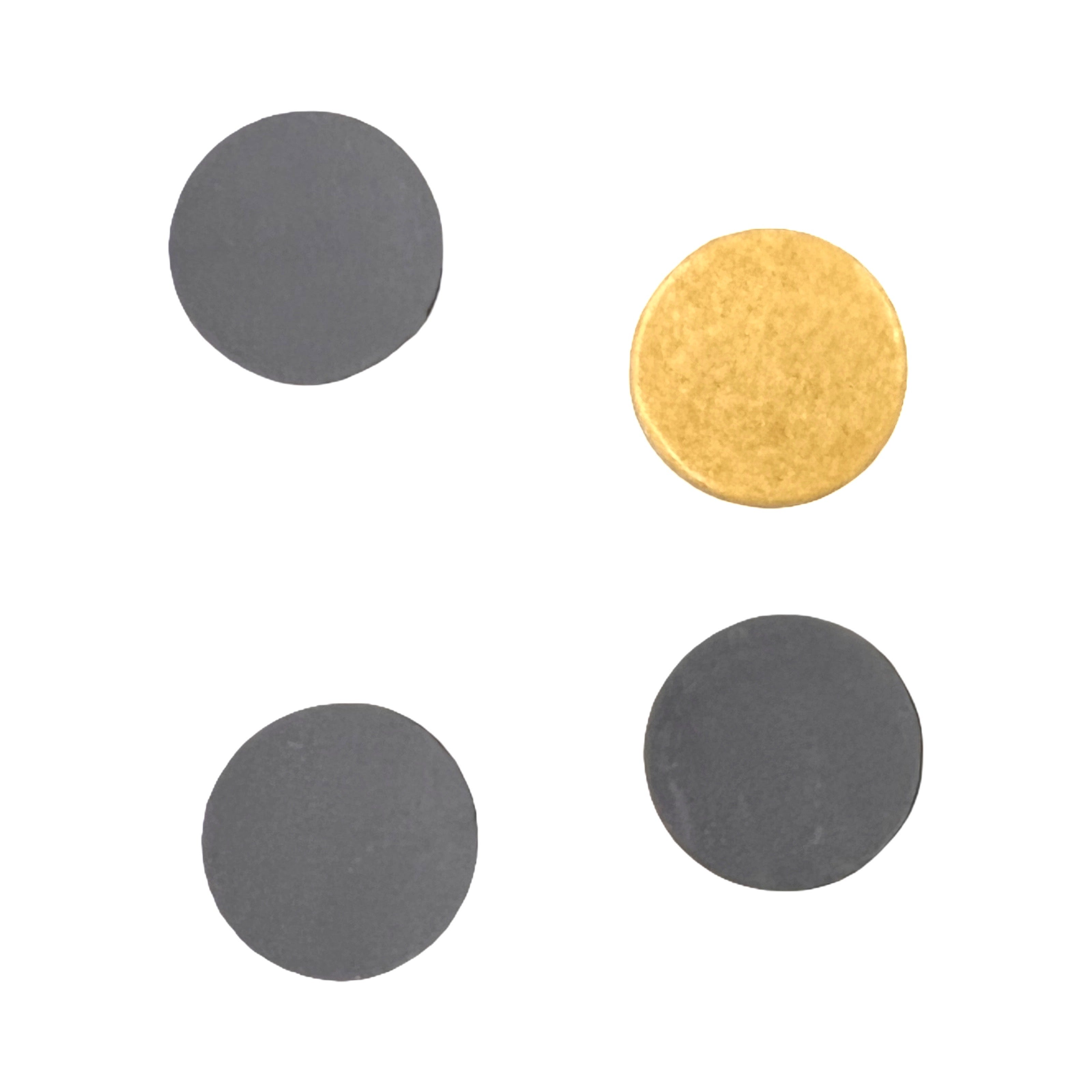 Replacement rubber feet set for Sony PSone (PS1 slim) self adhesive back 13mm - Dark Grey | ZedLabz