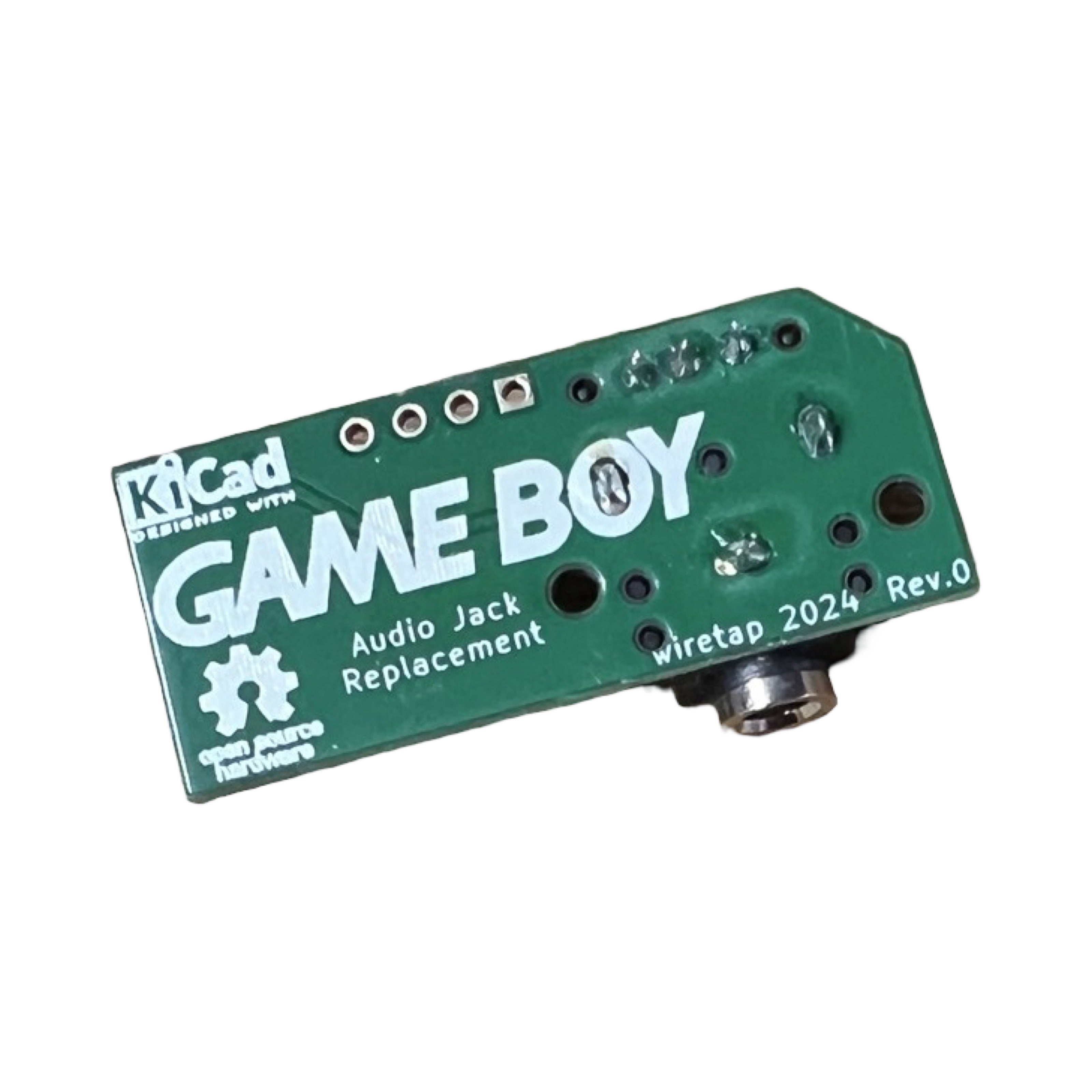 Headphone jack replacement PCB for Game Boy original DMG 3.5mm port socket | OSH