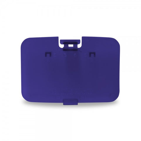 ZedLabz replacement expansion cover jumper pak door for Nintendo 64 N64 - Grape purple