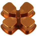 Aluminium Metal D-Pad For Sony PS4 Controllers - Gold | ZedLabz