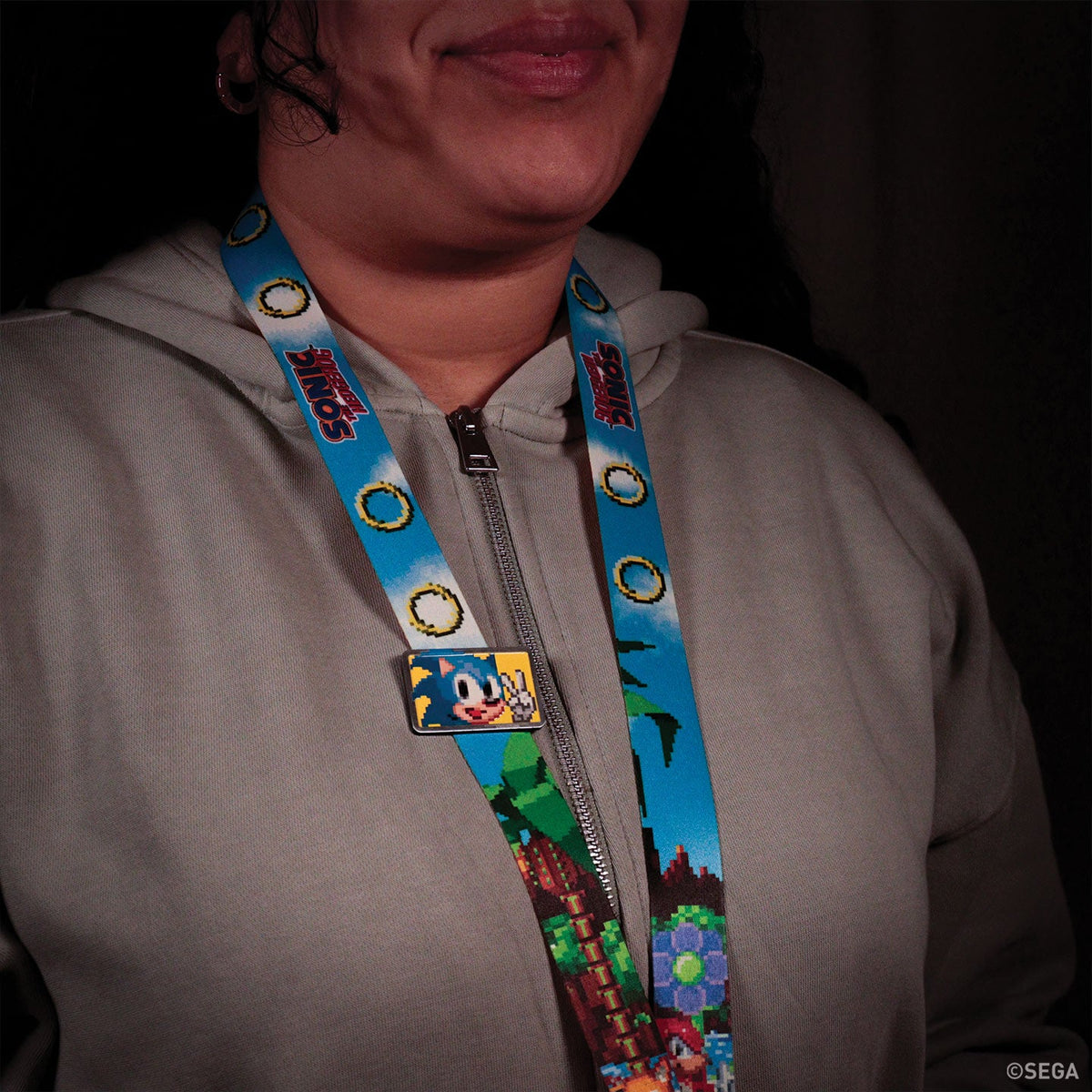 Sonic the Hedgehog Lanyard & Pin Badge Set | Fanattik