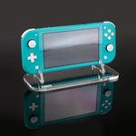 Display stand for Nintendo Switch Lite handheld console - Crystal Clear | Rose Colored Gaming