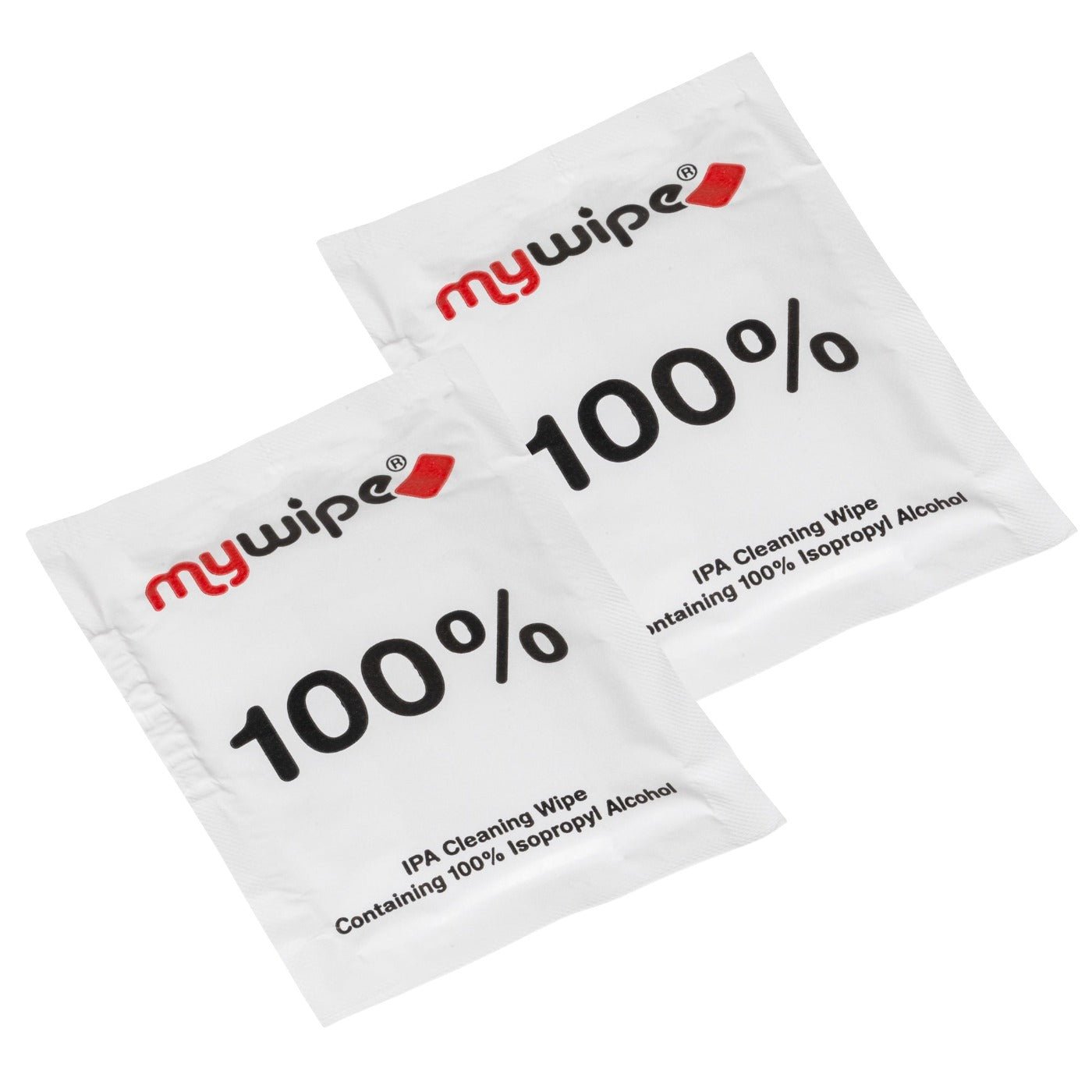 100% Isopropyl Alcohol Cleaning Wipes 185mm x 145mm 10 Pack | MyWipe - 1
