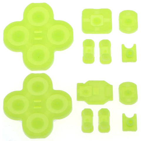 Conductive Silicone Button Membrane Set For Nintendo Switch Joy-Cons - Green | ZedLabz