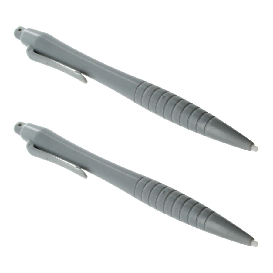 Large Ergonomic Touch Screen Stylus Pen - 2 Pack Grey | ZedLabz