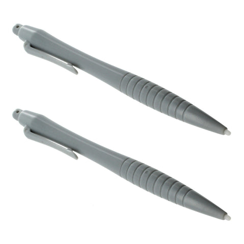 Large Ergonomic Touch Screen Stylus Pen - 2 Pack Grey | ZedLabz