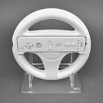 Display stand for Nintendo Wii controller Wheel - Frosted Clear | Rose Colored Gaming