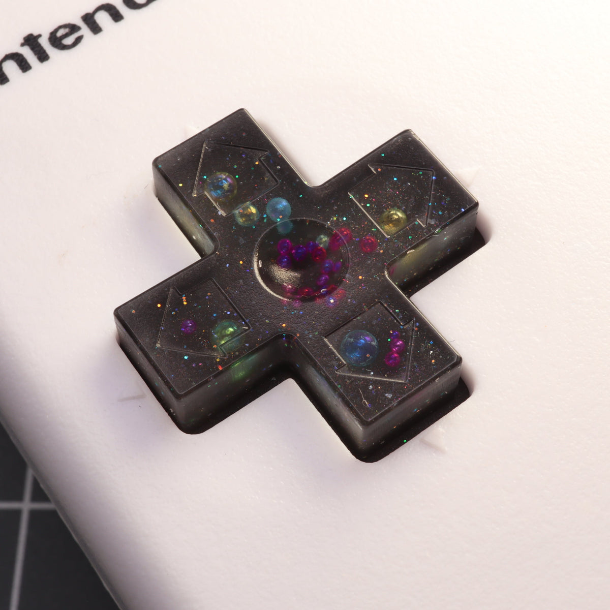Hand cast custom resin buttons for Nintendo NES controller NES-004 (also fits Game Boy DMG-01) - Solar System | Lab Fifteen Co