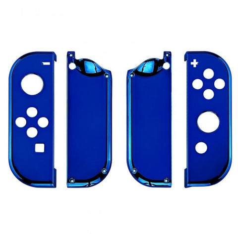 Housing shell for Nintendo Switch Joy-Con controller hard casing replacement - Chrome Blue | ZedLabz