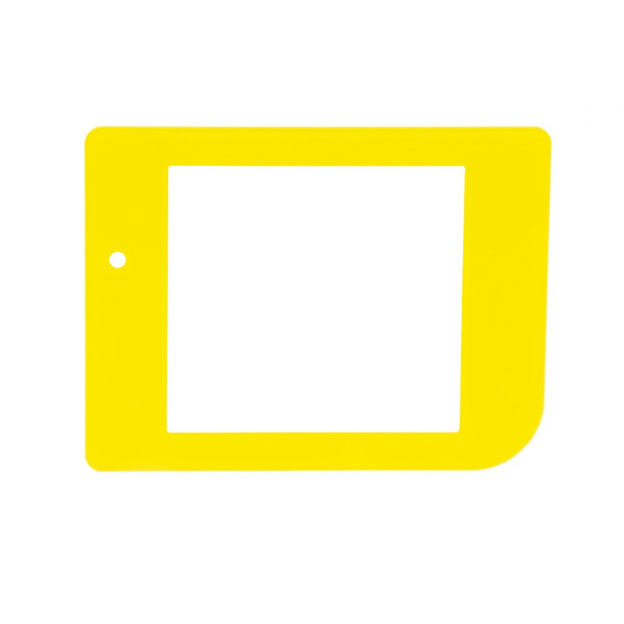 Replacement Glass Screen Lens For Nintendo Game Boy Original DMG-01 Neon Yellow | Retro Modding
