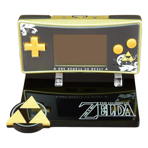 Display stand for Nintendo Game Boy Micro console - The Legend of Zelda edition | Rose Colored Gaming