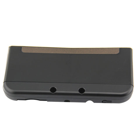Hybrid case for New 3DS XL Nintendo console aluminium protective hard shell - Black | ZedLabz
