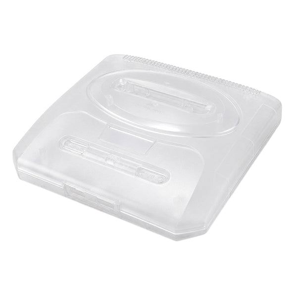 Replacement console shell housing for Sega Mega Drive 2 / Genesis 2 - Clear White | XYAB
