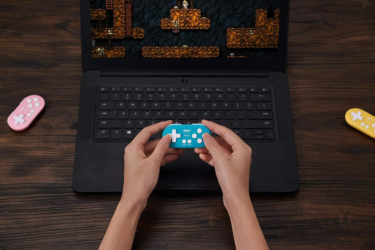Zero 2 mini Bluetooth controller for Switch, Windows, macOS & Android - Pink Edition | 8BitDo