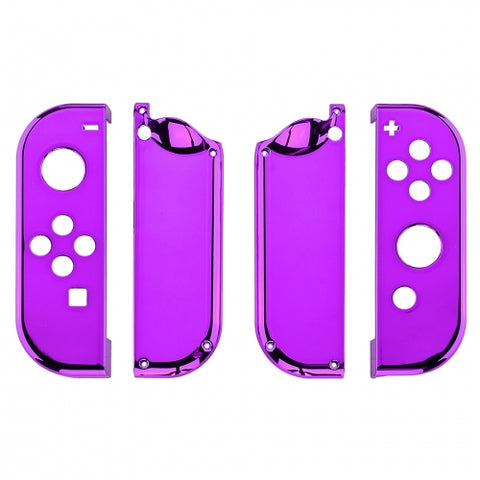 Housing shell for Nintendo Switch Joy-Con controller hard casing replacement - Chrome Purple | ZedLabz