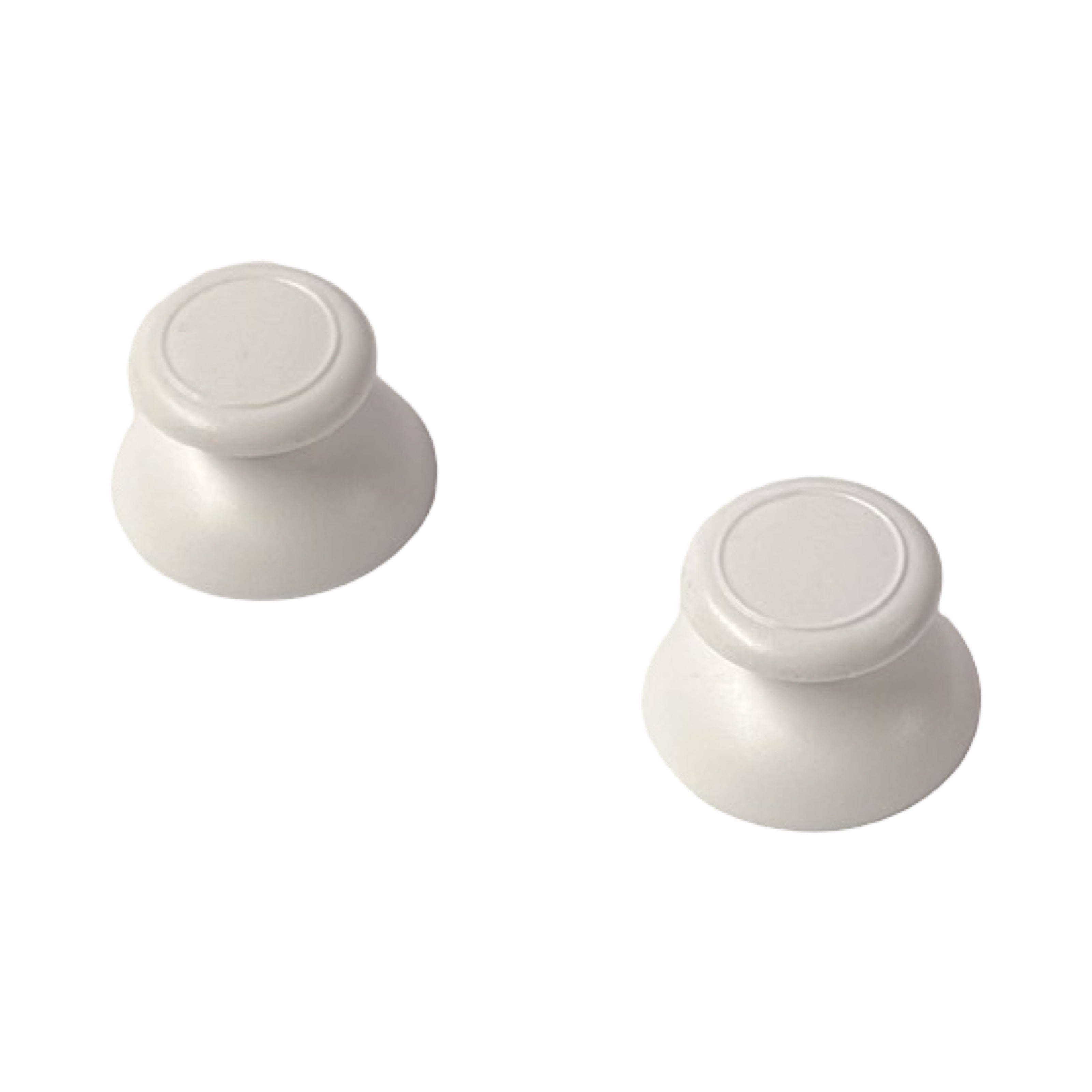 Thumbsticks for Nintendo Wii U Gamepad controller analog rubber grip sticks - 2 pack White | ZedLabz