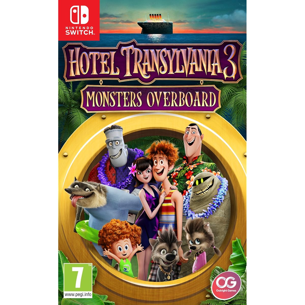 Hotel Transylvania 3: Monsters Overboard (Code in a Box) for Nintendo Switch | Outright Games