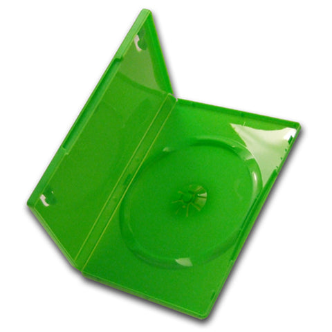 Game case for Microsoft Xbox Original (Old Xbox) retail cartridge storage compatible replacement - 2 pack Green | ZedLabz