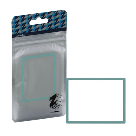 ZedLabz replacement screen lens plastic cover for Nintendo DS Lite [NDSL] - Ice Blue