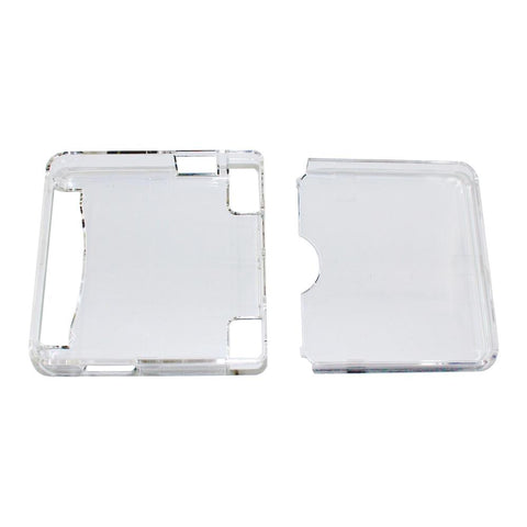 Protective case for GameBoy Advance SP handheld console hard shell cover - Crystal clear | ZedLabz
