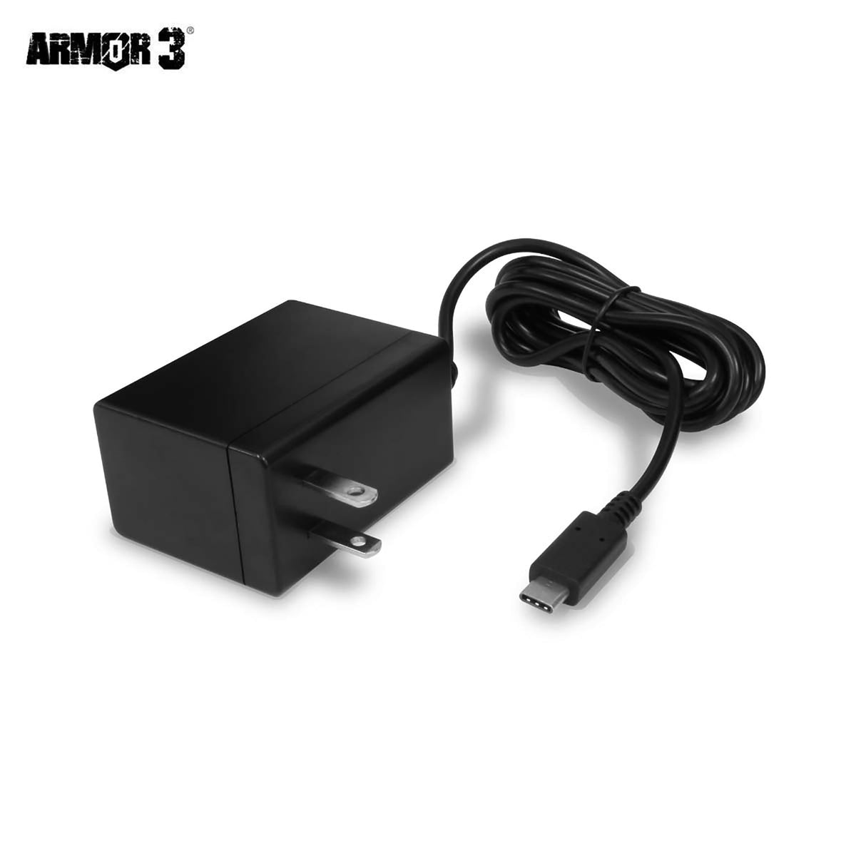 Dual voltage AC adapter for Nintendo Switch, Switch OLED & Switch Lite - US plug | Armor3