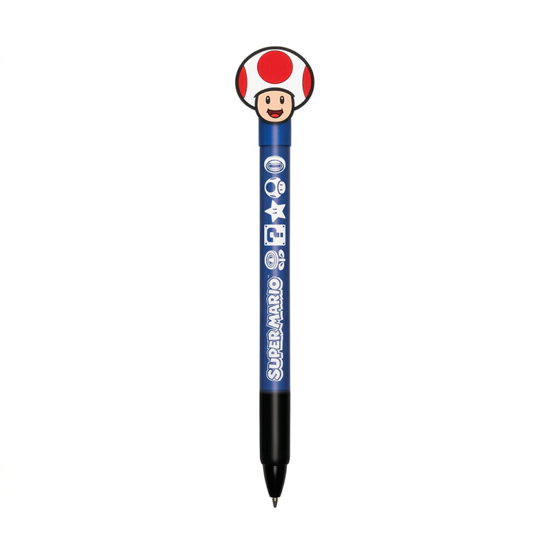 Super Mario Toad 2D spinning topper ballpoint pen | Pyramid