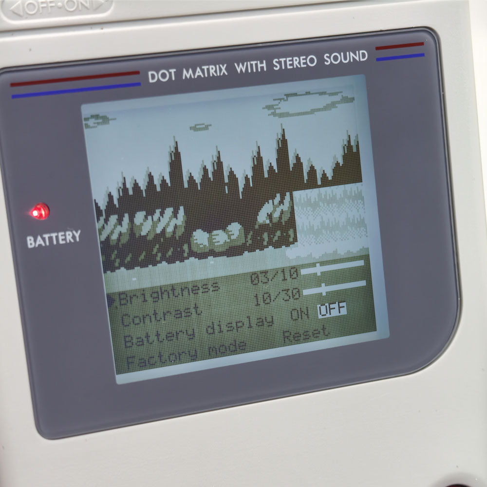 Grayscale 2.5" backlit LCD kit for Game Boy DMG with OSD menu - Only LCD kit | Hispeedido