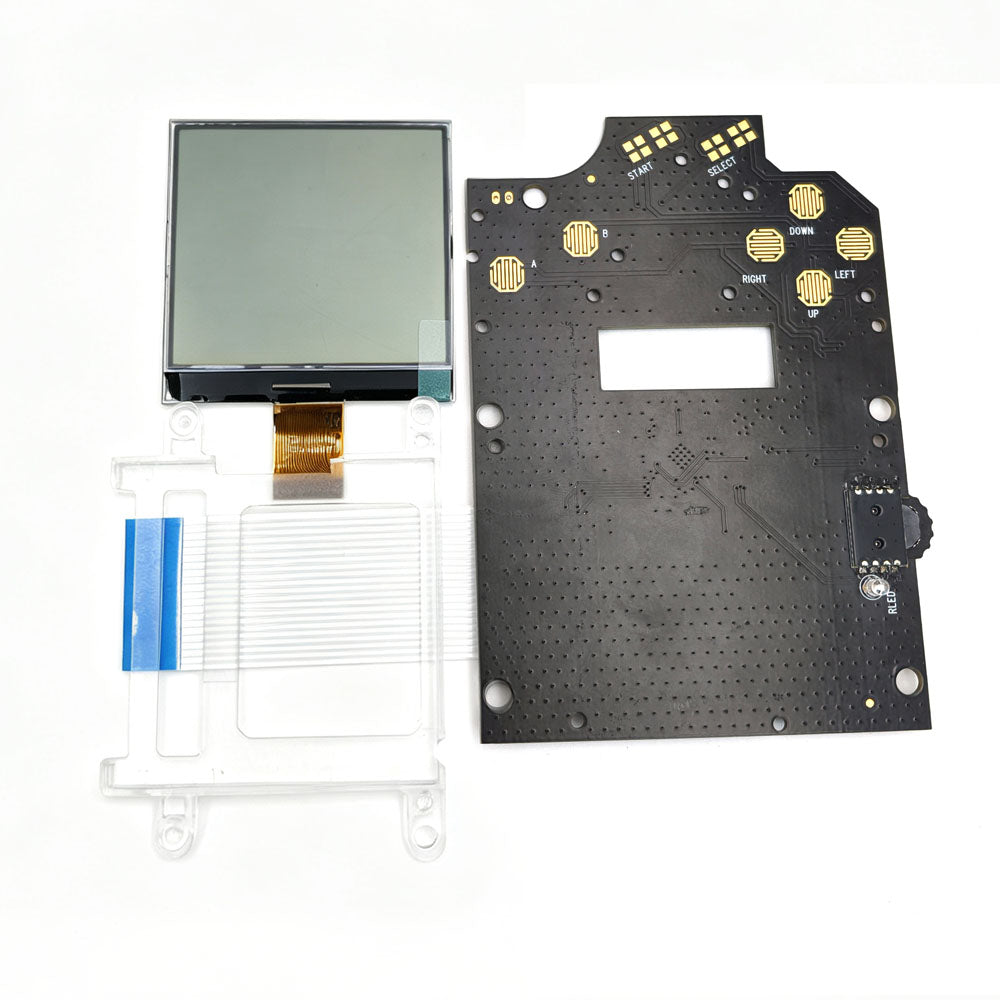 Grayscale 2.5" backlit LCD kit for Game Boy DMG with OSD menu - Only LCD kit | Hispeedido