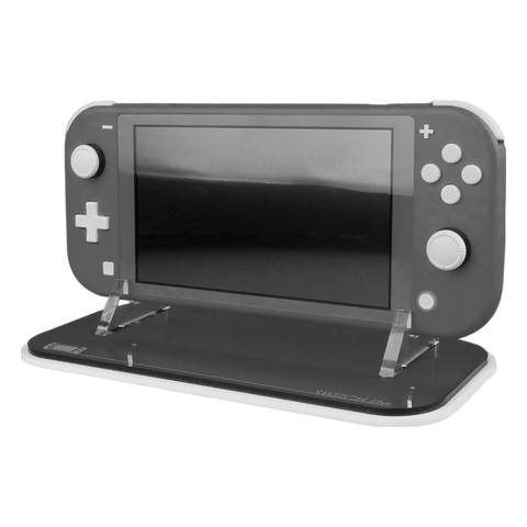 Display stand for Nintendo Switch Lite handheld console - Gray | Rose Colored Gaming
