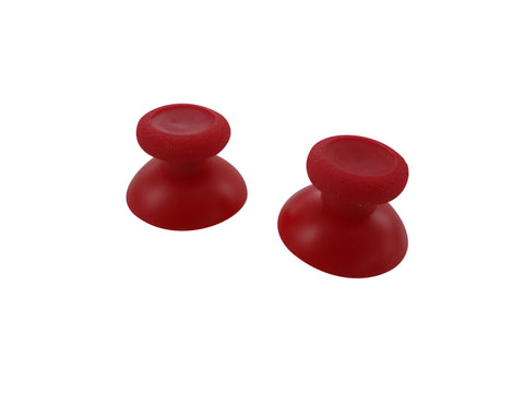 Thumb sticks for Xbox One Microsoft compatible rubber grip concave replacement - Red | ZedLabz