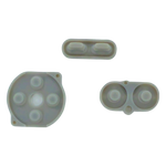 Conductive Silicone Button Contacts Kit For Nintendo Game Boy Color - Light Grey | ZedLabz