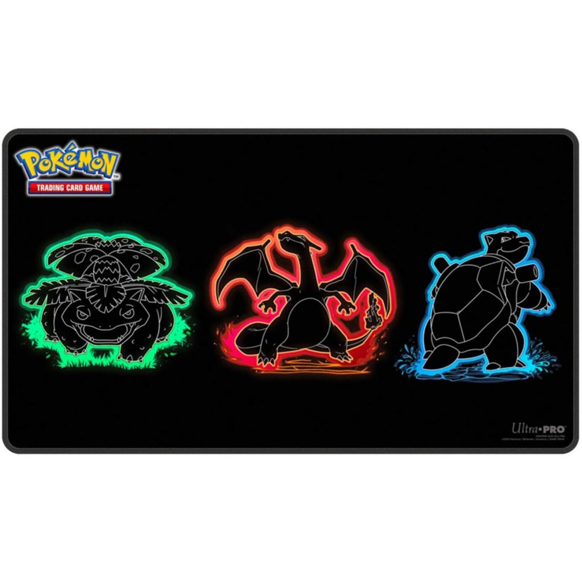 Pokémon TCG Neon Kanto foil playmat 24 x 13.5 inch (61 x 34cm) officially licensed | Ultra PRO