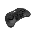 Wireless 2.4G pro controller for Sega Saturn, PC, & Mac officially licensed - Black | Retro-Bit