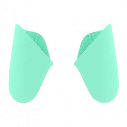 Handle grips for Nintendo Switch Pro controller Left & Right shell soft touch finish replacement - Light Green | ZedLabz