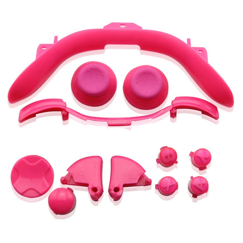 Buttons for Microsoft Xbox 360 controller full complete button set replacement - Pink | ZedLabz