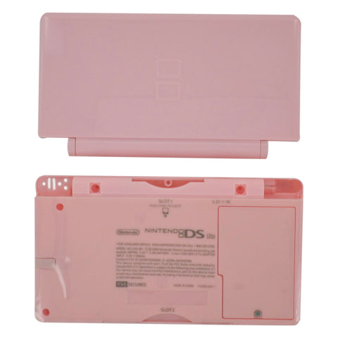 Full housing shell for Nintendo DS Lite console complete casing repair kit replacement - Pink | ZedLabz