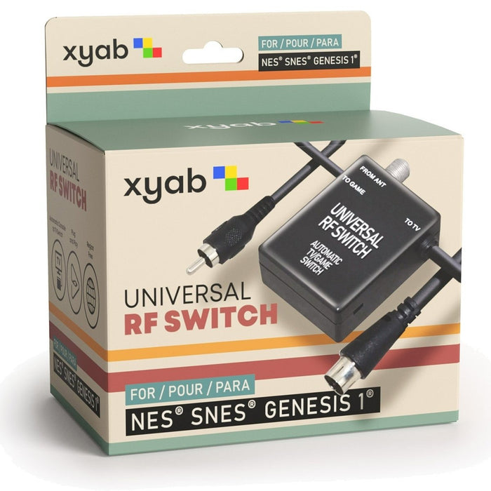 3 in 1 universal RF unit for NES / SNES / Mega Drive / Genesis | XYAB