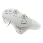 Classic Pro Controller For Nintendo Wii Remote Wireless joypad gamepad - White | ZedLabz