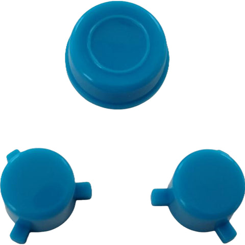 Action & Joystick Cap Button Set For Neo Geo Pocket Color - Neon Blue | Retro Modding